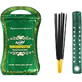 Incense Gift Set Jasmine, Lavender, Rose, Musk, Sandalwood Floral Aroma for Relaxation, Meditation, Positivity, Stress Relief and Yoga, with 1 Wooden Incense Stick Holder, 250g Hashcart®