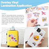 TECKWRAP Holographic Sticker Paper Kit A4 210x297mm 36 Sheets Matte White Inkjet view 5