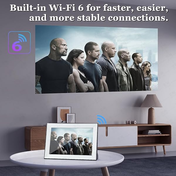FANCYAUG SMALL SMART TV,PORTABLE TV WITH TOUCHSCREEN LCD MONITOR,BUILT IN APPS,SUPPORT SD,WIFI,BLUETOOTH,USB,HDMI INPUT,MINI TV DESIGN FOR HOME, KITCHEN, RV, AND TRAVEL USE