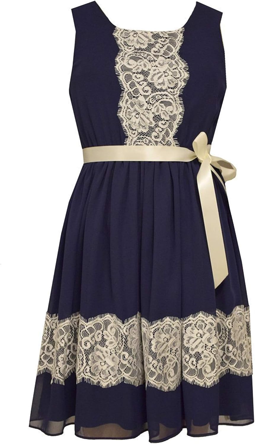 bonnie jean navy dress