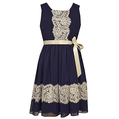 Bonnie Jean Girls Chiffon Fit and Flare Contrast Jordan | Ubuy Bonnie Jean Girls Chiffon Fit and Flare Contrast Jordan | Ubuy