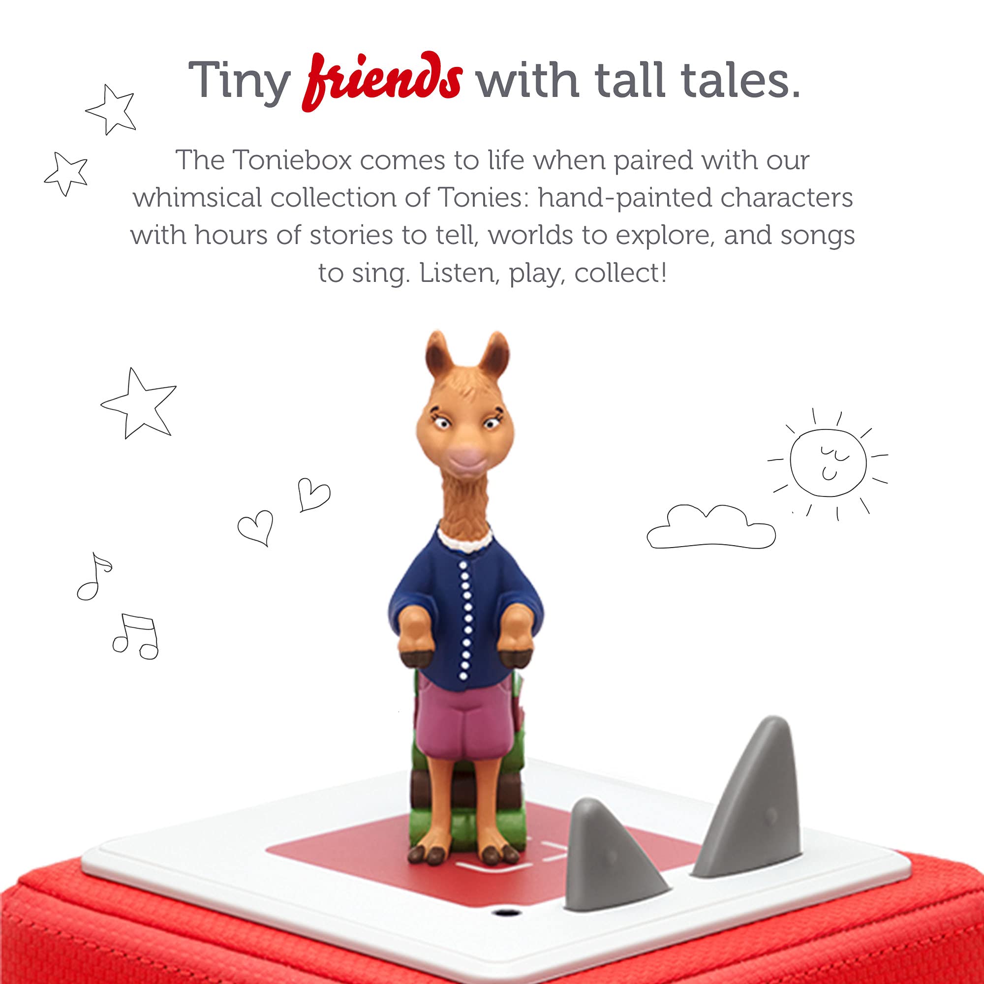 Tonies Mama Llama Audio Toy Figurine Featuring Llama Llama Home with Mama & More