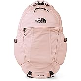 The North Face Women's Recon Everyday Laptop Backpack - PFAS Free, Pink Salt/TNF Black, One Size