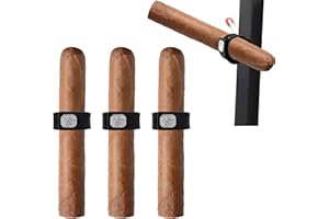 Jaxbo 3PCS Ultra-Strong Magnetic Cigar Holder, Portable Cigar Holder for Golf Carts & Accessories，Fits 38 to 60 Ring Gauge，Perfect for Fishing, Grilling, Camping & Sporting Events