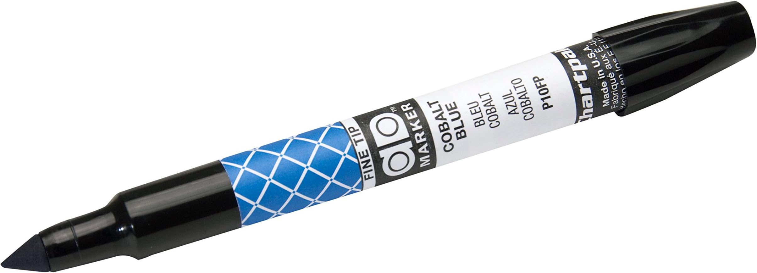 The Original Chartpak AD Marker, Fine Point, Cobalt Blue, 1 Each (P10FP)