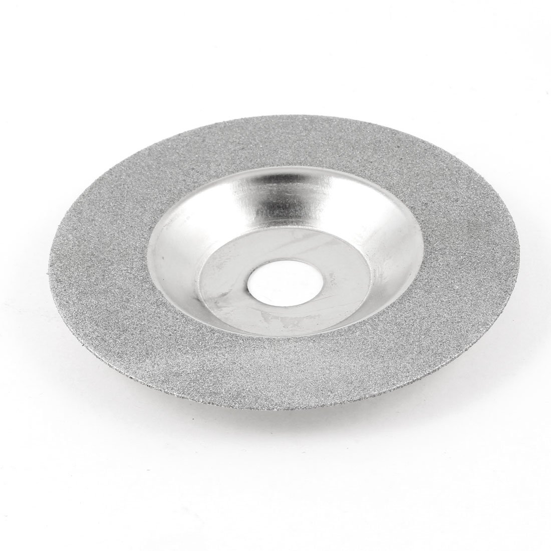 Sourcingmap Silver Tone 4" OD 10mm Height Diamond Grinding Wheel Cutter