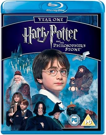 Harry Potter And The Philosopher's Stone Blu-ray 2001 Region Free:  Amazon.co.uk: Daniel Radcliffe, Rupert Grint, Emma Watson, John Cleese,  Robbie Coltrane, Richard Griffiths, Richard Harris, Ian Hart, John Hurt,  Alan Rickman, Fiona