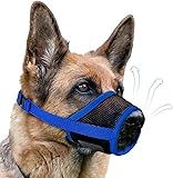 Dog Muzzle, Soft Air Mesh Muzzle for Small Medium