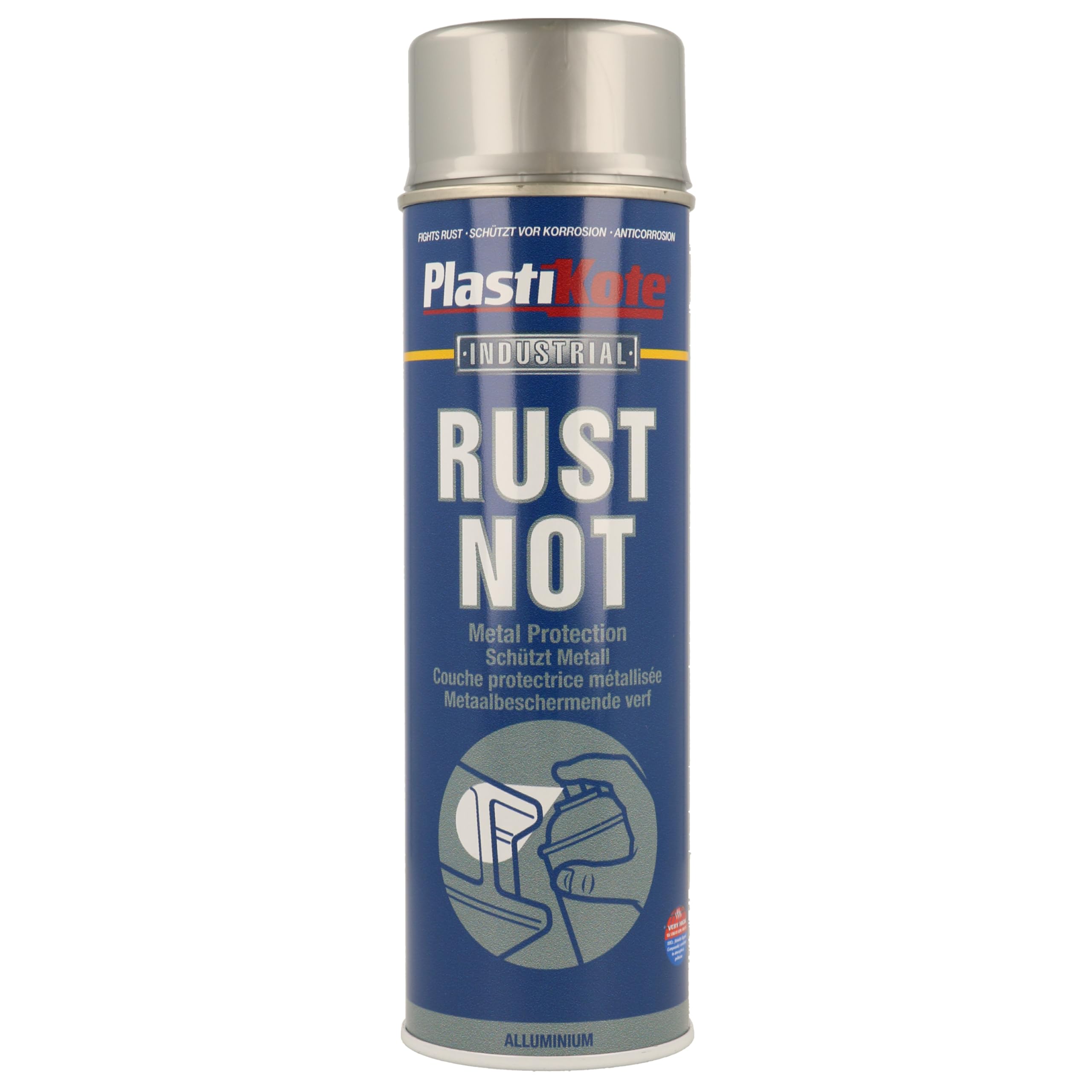 Plasti-kote 794 500ml Rust Not Matt Aluminium