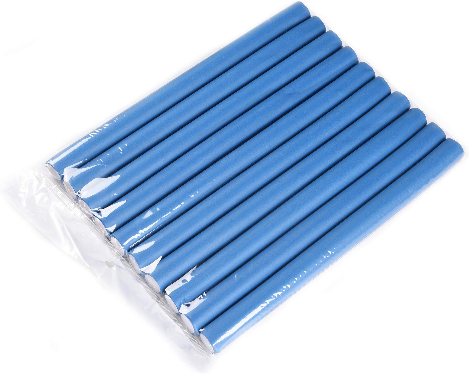 Spiral Hair Foam Curler Roller Set 2 Pack Deal Soft Twist-Flex Foam Hair Roller Curling Rods Flexi-Rods Bendy Curl Sponge DIY Styling Hair Rollers for Hair (20Rods)