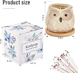 Kinforse Enchanting Owl Scented Candle Sweet Orange Aromatherapy view 5