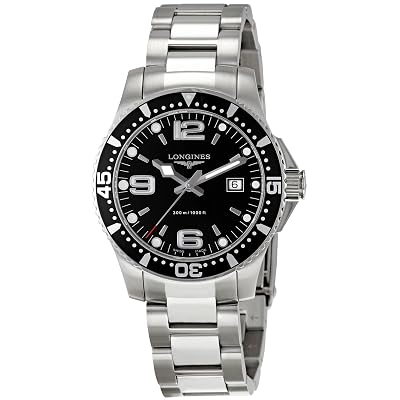 Buy Longines HydroConquest Divers Stainless Steel Mens Watch L36414566  Online in India. B000YMN0II