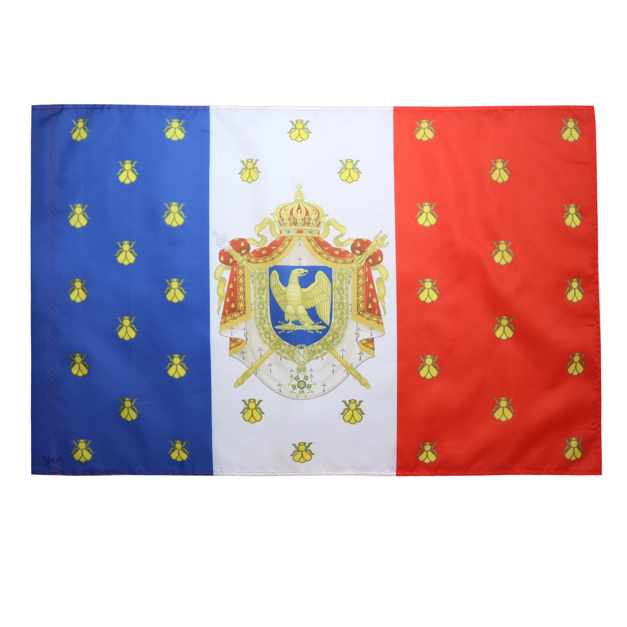 AZ FLAG - Standard of Napoleon III of France Flag - 2x3 Ft - Second French Empire Banner with Sleeve - 100% Polyester - Fade Resistant - Vivid Colors - 2' x 3' Feet - 90x60 Cm