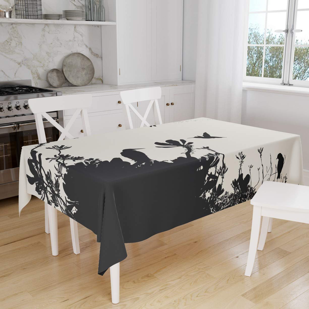 Bonamaison Kitchen Decoration, Tablecloth, 140cm x 160cm - Designed and Manufactured in Turkey