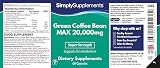 Simply Supplements Green Coffee Bean Extract 20000mg | 60 Vegan Capsules view 5