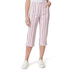 Gloria Vanderbilt Women's Amanda Capri Jean, Ribbon