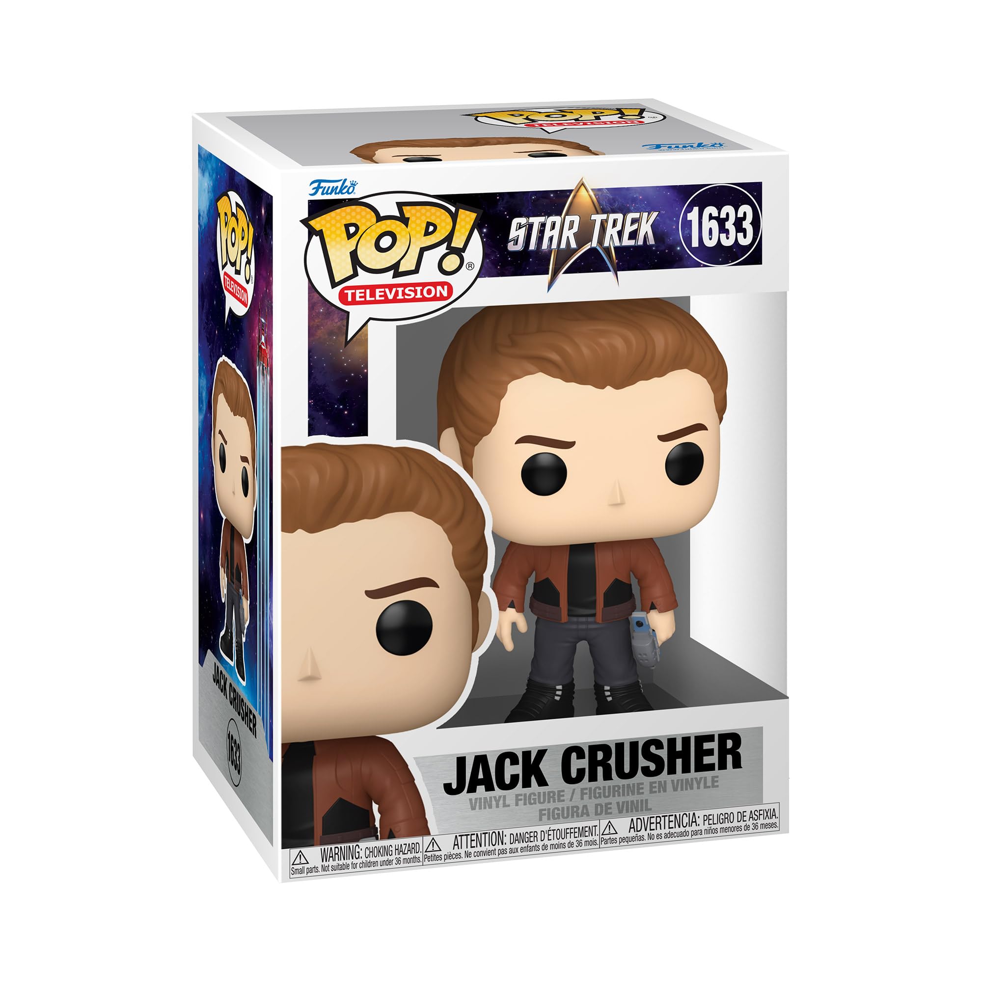 Funko Pop! TV: ST Picard - Jack Crusher - Star Trek Picard - Collectable Vinyl Figure - Gift Idea - Official Merchandise - Toys for Kids & Adults - TV Fans - Model Figure for Collectors and Display