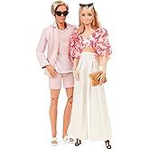 Barbie Style Doll 2-Pack and Ken Dolls Dressed in Resort-Wear Fashions and Swimsuits, Collectible Gift