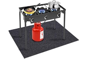 MEITOLA Turkey Fryer Mat,for Floor Surface/Absorbent mat Lightweight Washable Floor Mat to Protect Decks and Patios from Grease Splatter,Against Damage and Oil Stains or Grease Spills，Back Non-Slip (36”×40“)