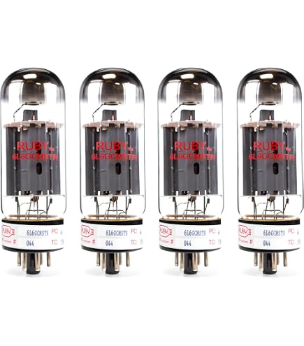 Amazon.com: Tung-Sol 6L6GC STR, Power Vacuum Tube, Matched Quad (4