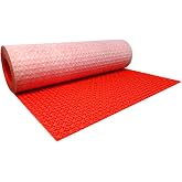 LuxHeat Prova Flex-Heat Uncoupling Membrane 30sqft, Made for Radiant Floor Heating System, Underlayment for Laminate Flooring, Tile, Vinyl, Waterproofing Floor Underlayment, Tile Membrane