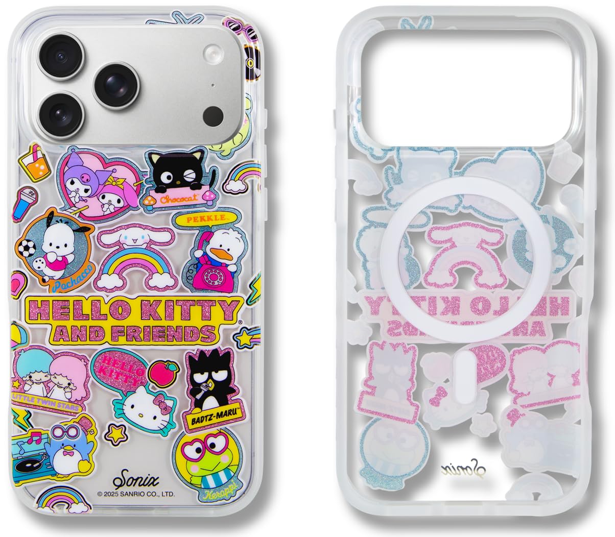 Photo 1 of Sonix x Sanrio Case for iPhone 17 Pro Max | Compatible with MagSafe | 10ft Drop Tested | Hello Kitty and Friends Stickers