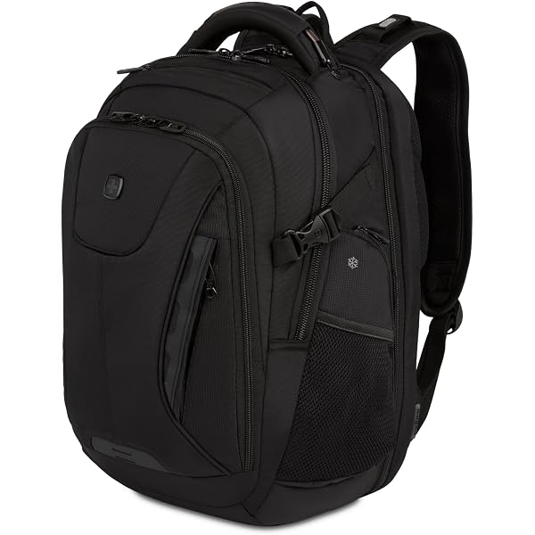SwissGear Mochila para laptop 5211, preta, 17,5