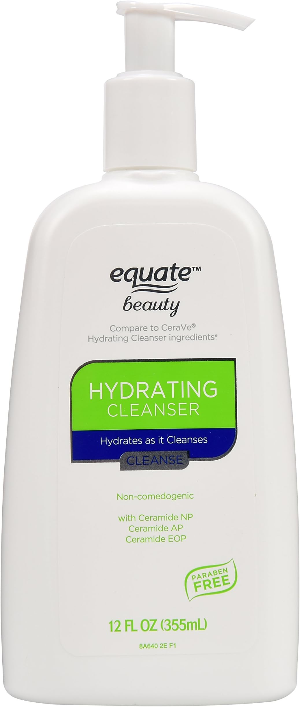 Equate Beauty Hydrating Cleanser, 12 fl oz (Pack of 2)