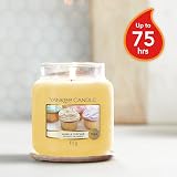 Yankee Candle Vanilla Cupcake Medium Jar Candle 75 Hr Burn Time view 3