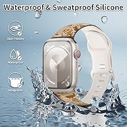 Soft Silicone Pattern Printed Bands Compatible with