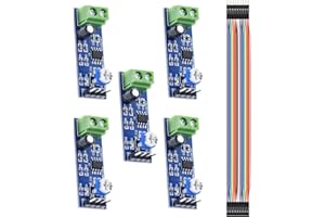 DAOKI 5PACK DC 5V-12V LM386 Audio Amplifier Module Mini Mono Power AMP Module HiFi for Arduino with Dupont Cable