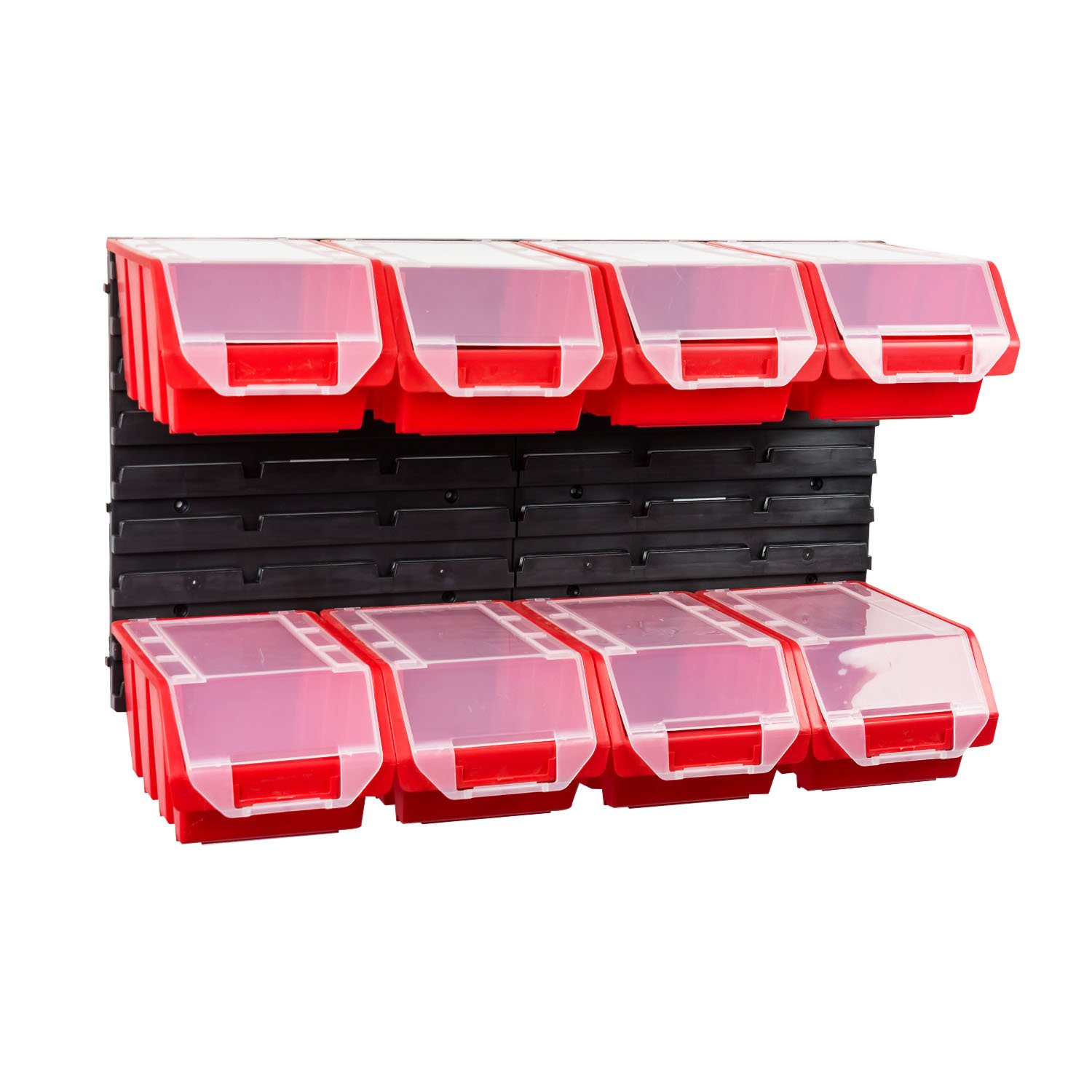 Target storage bins with lids