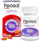 Feosol Complete with Bifera Iron 30 Caplets (3 Pack)
