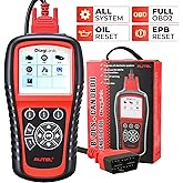Autel OBD2 Scanner Diaglink All Systems OBDII Code Reader for ABS, SRS,Airbag, Engine, Transmission etc, EPB, Oil Reset(DIY V