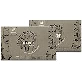 Grab Green Stoneworks Cruelty-Free Dryer Sheets | Softens Fabrics, Freshens Clothing & Reduces Static-Cling and Wrinkles | Plant Based | Birch Branch Scent (160 Sheets)