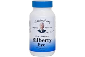 CHRISTOPHER'S ORIGINAL FORMULAS Dr Christopher's Formula Bilberry Eye, 100 Count
