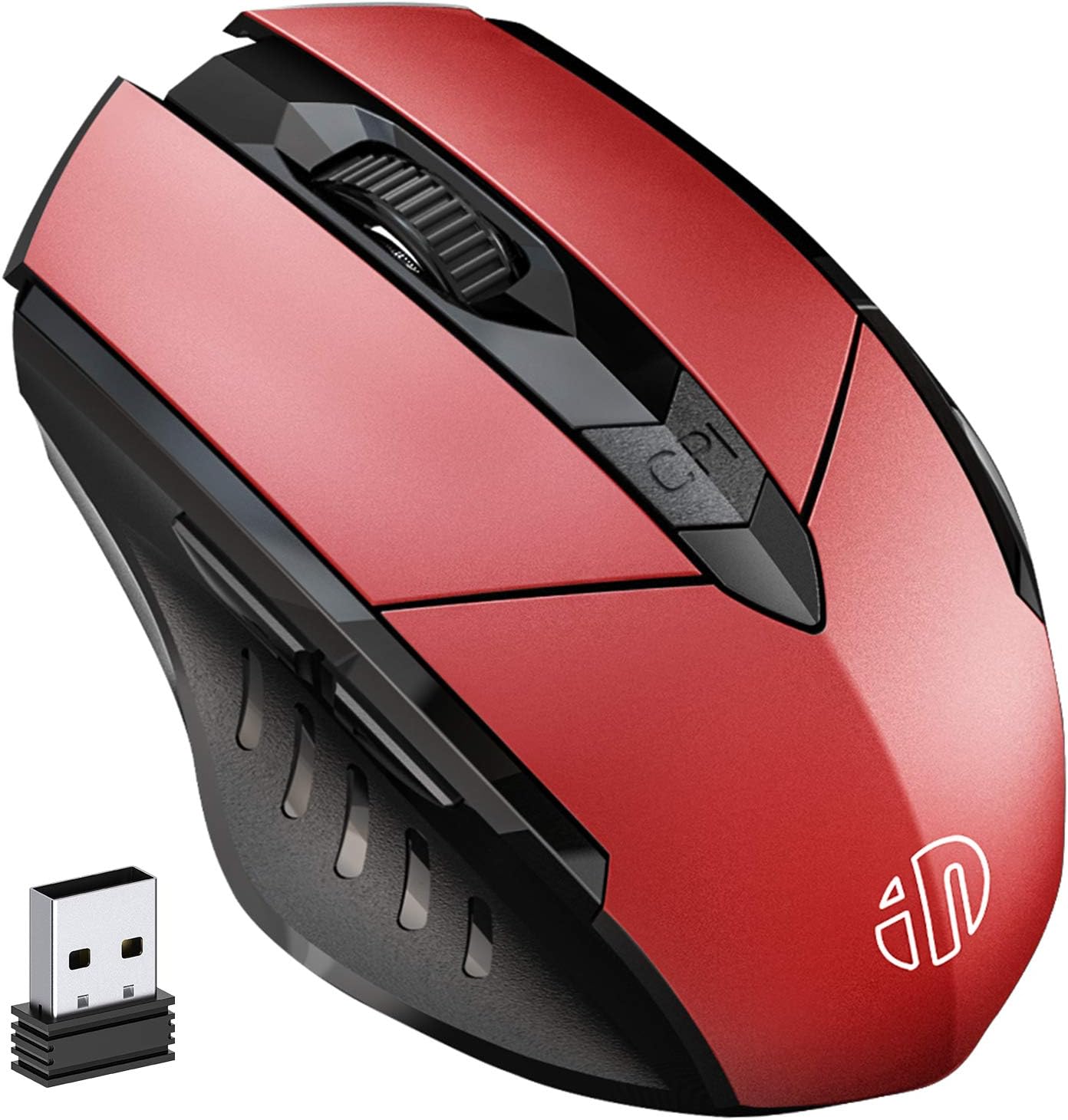 Souris Sans Fil Rii RM200 - Souris Optique 1600 DPI Avec Rétroéclairage RGB