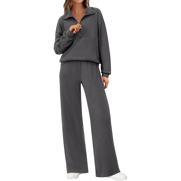 Amazon.com: PRETTYGARDEN Women's Fall 2 Piece Lounge Sets
