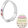 Easter Egg Cookie Cutter 4" Made in USA by Ann Clark