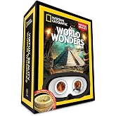National Geographic World Wonders- VR STEM Science Activity Kit, Kids 8-12 | 15 VR &amp; 15 AR Experiences, Hands-Free Goggles, 14-In 3D Colosseum Puzzle, 40-Pg Book, Educational Learning Toy, Gift Ages 8+