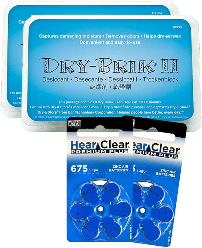 Amazon Dry Brik II Newest Version 2 Packs Of 3 12 HearClear 