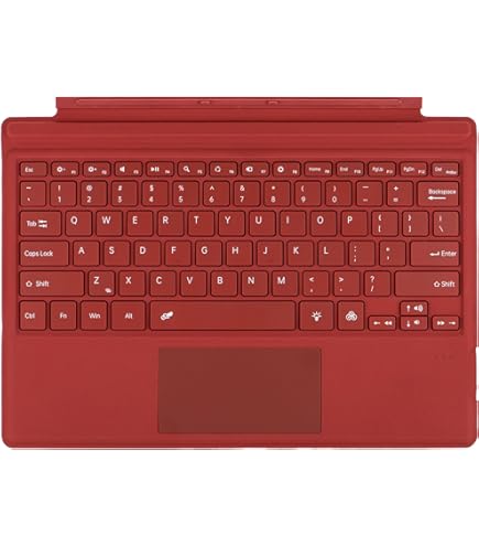 Amazon.com: Microsoft Type Cover for Surface Pro - Red