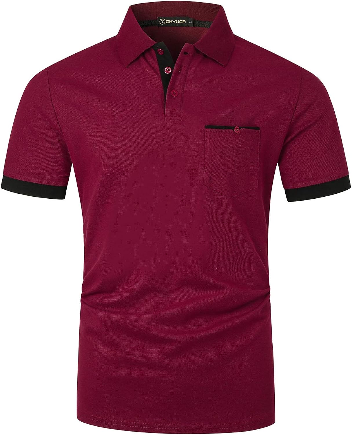 Men's Clothing Mens 100 Cotton Polo Shirt Top Red Sizes XL 1XL New