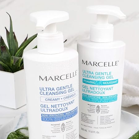 marcelle ultra gentle cleansing gel foaming