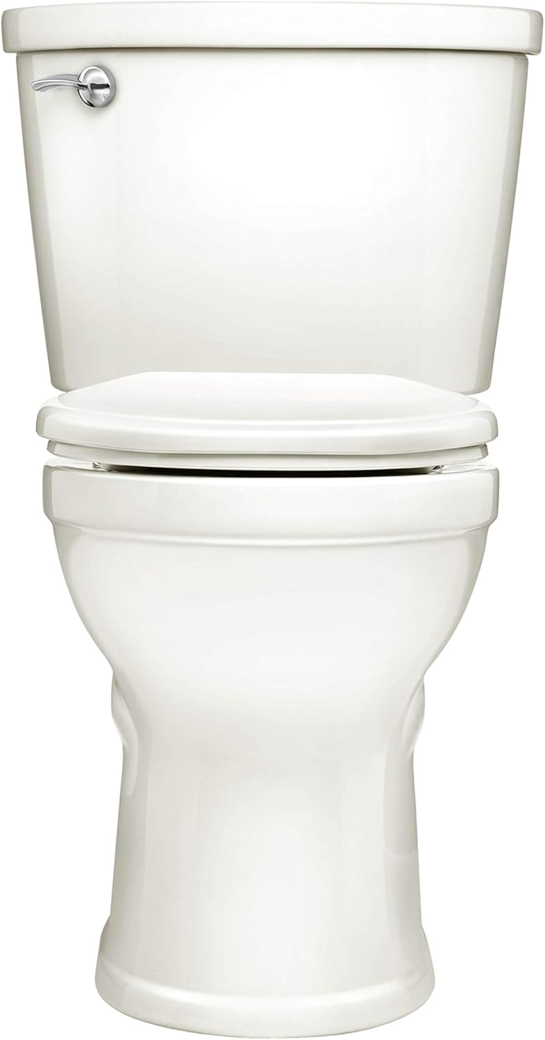 American Standard 211AA.104.020 Champion PRO Right Height 12-Inch Rough-In Elongated Toilet Combination Less Seat, White - Two Piece Toilets - 