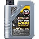 LIQUI MOLY Top Tec 4100 SAE 5W-40 | 1 L | Fully synthetic engine oil | SKU: 2329