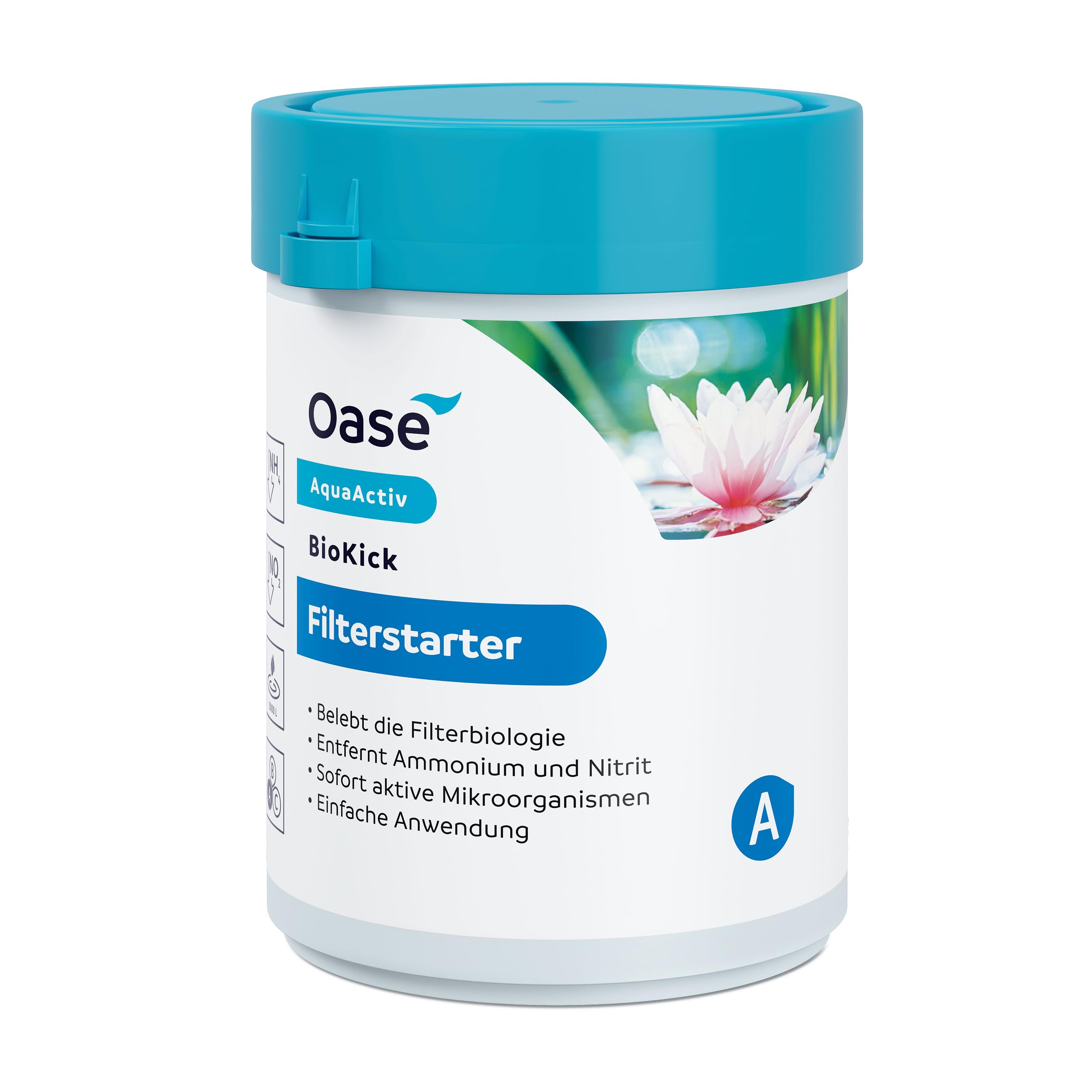 OASIS Water Treatment Aqua Activ Biokick 200ml, silver