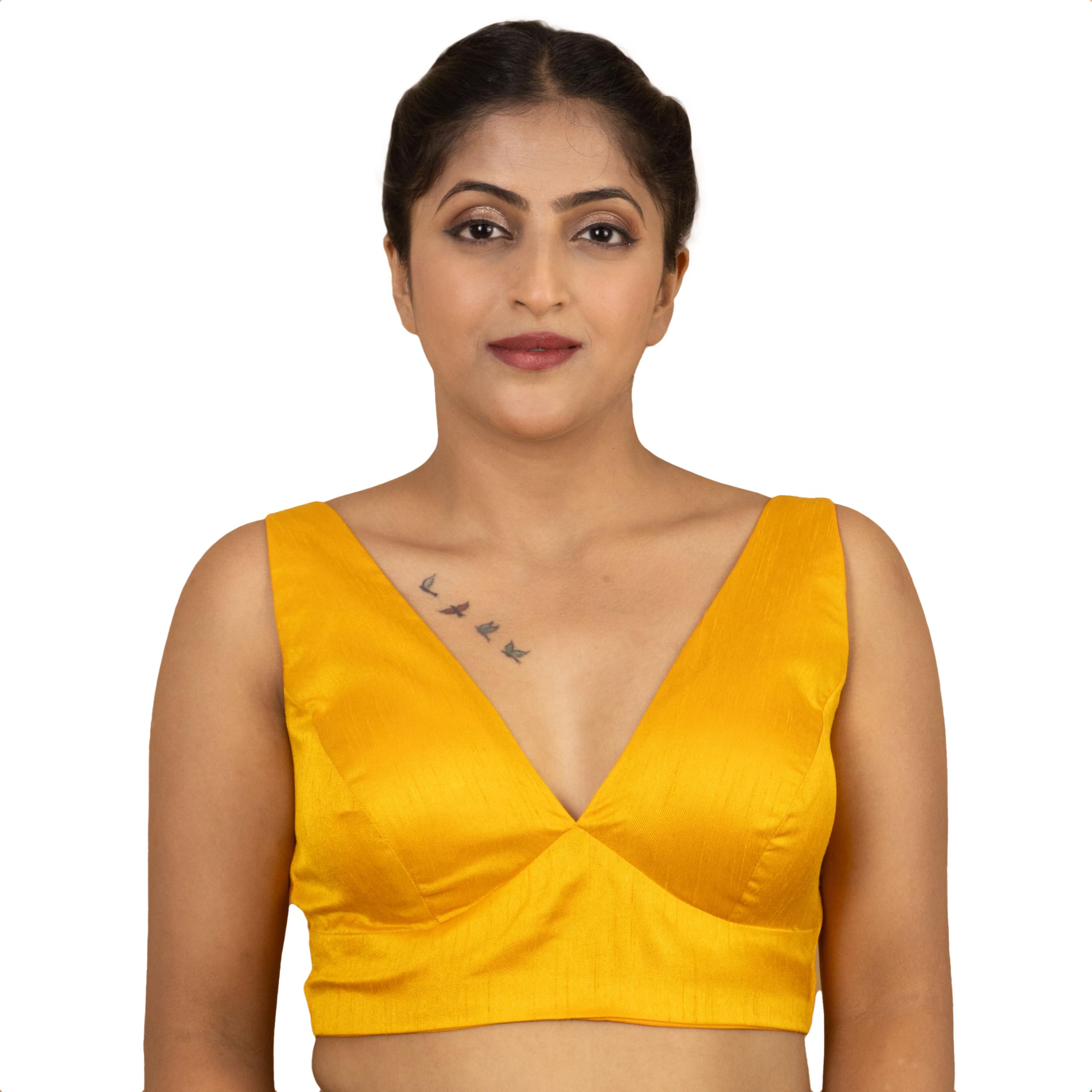 FIGURE'S DESIGNER Women's Dupion Raw Silk