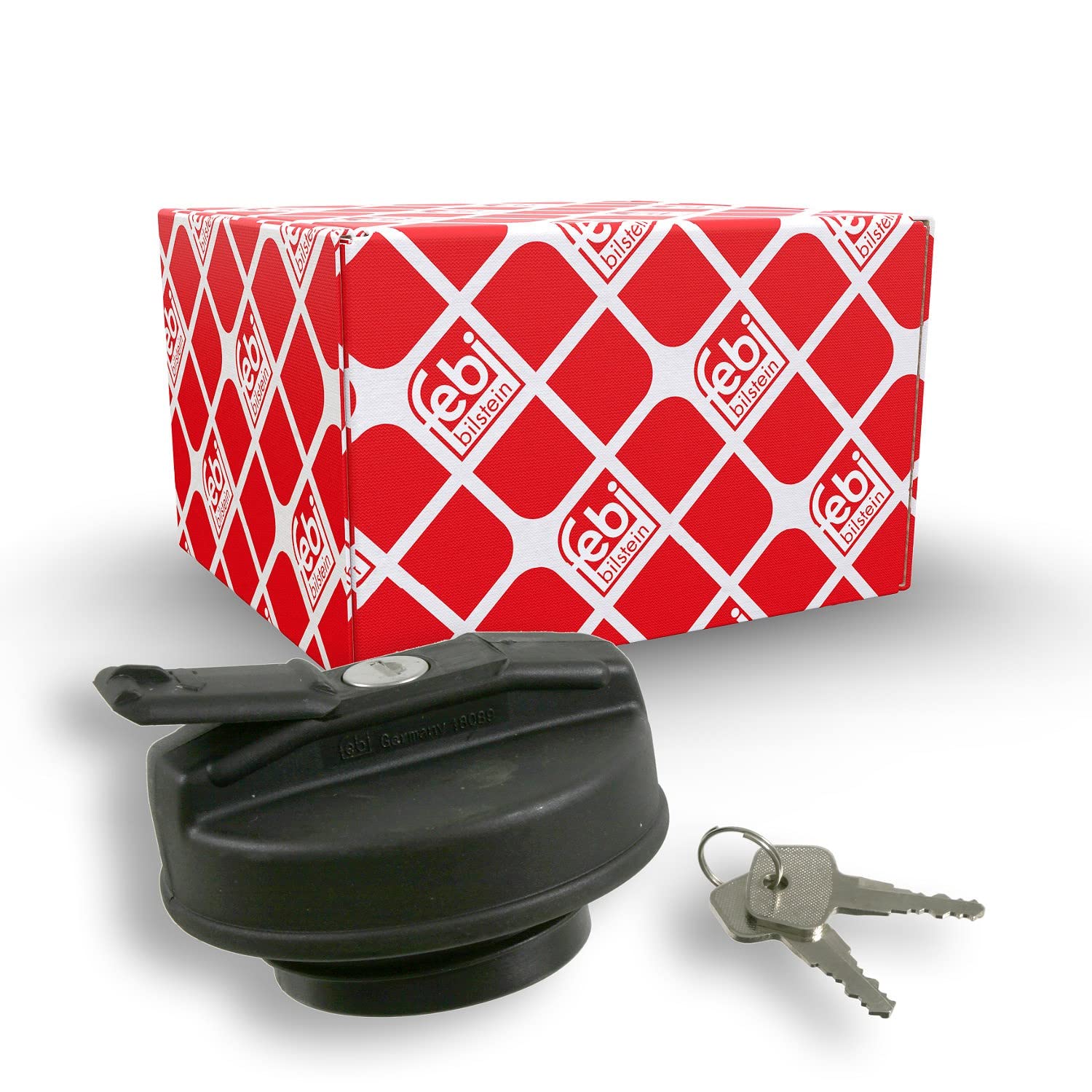 febi bilstein 18089 Fuel Filler Cap lockable, solid, 1 unit