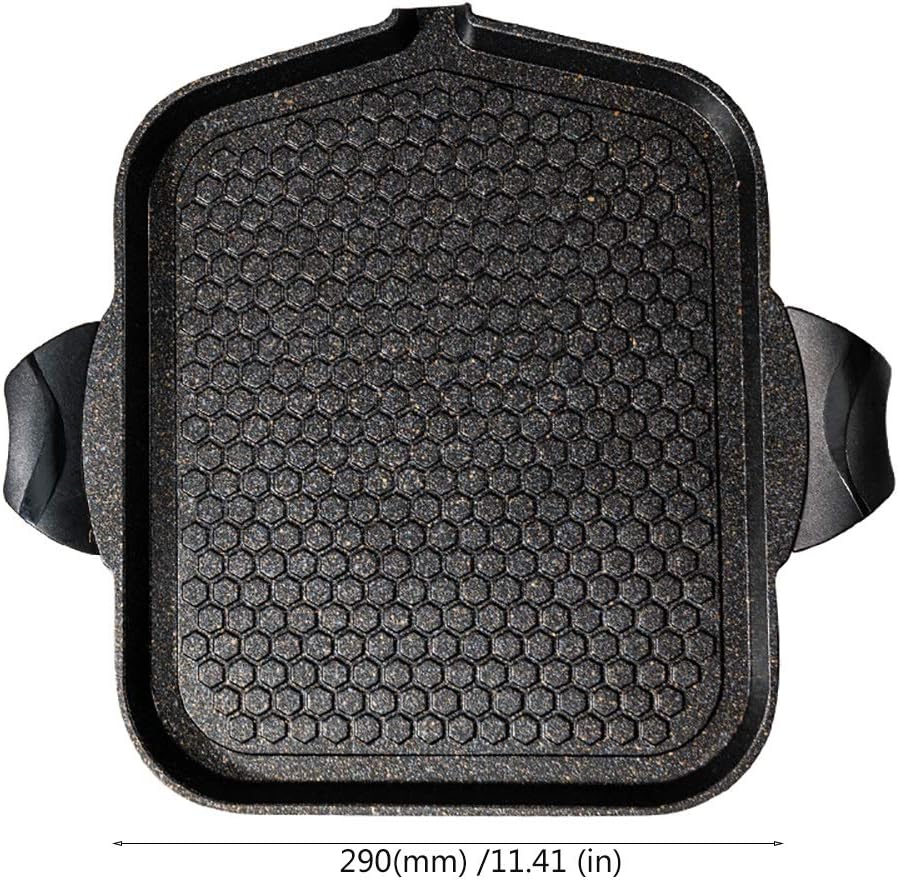 review Nologo DUX-ZW The Electric Baking Tray is Multi-Functional and Has Two Functions in One,Saving Space and Strong Practicability,Suitable for Home Kitchen and Outdoor Barbecue,Automatic Adjustment